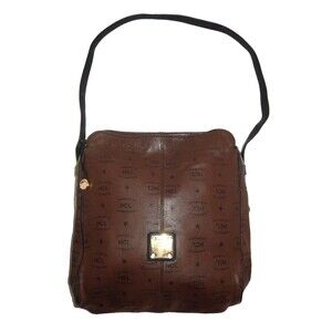 Vintage HCL Leathergoods Shoulder Crossbody Bag Purse Brown Made in Germany